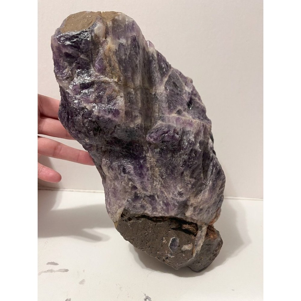 Natural Amethyst Rough Quartz - Picture 2 of 3